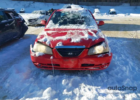 2005 Hyundai Elantra Gls/Gt z USA, uszkodzony, nr VIN KMHDN46D25U185541